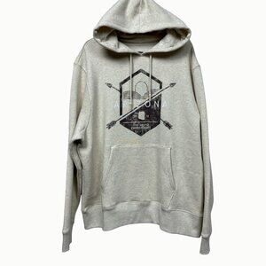 Arizona Mens XL Graphic Print Pullover Hoodie Kangaroo Pocket State of Mine